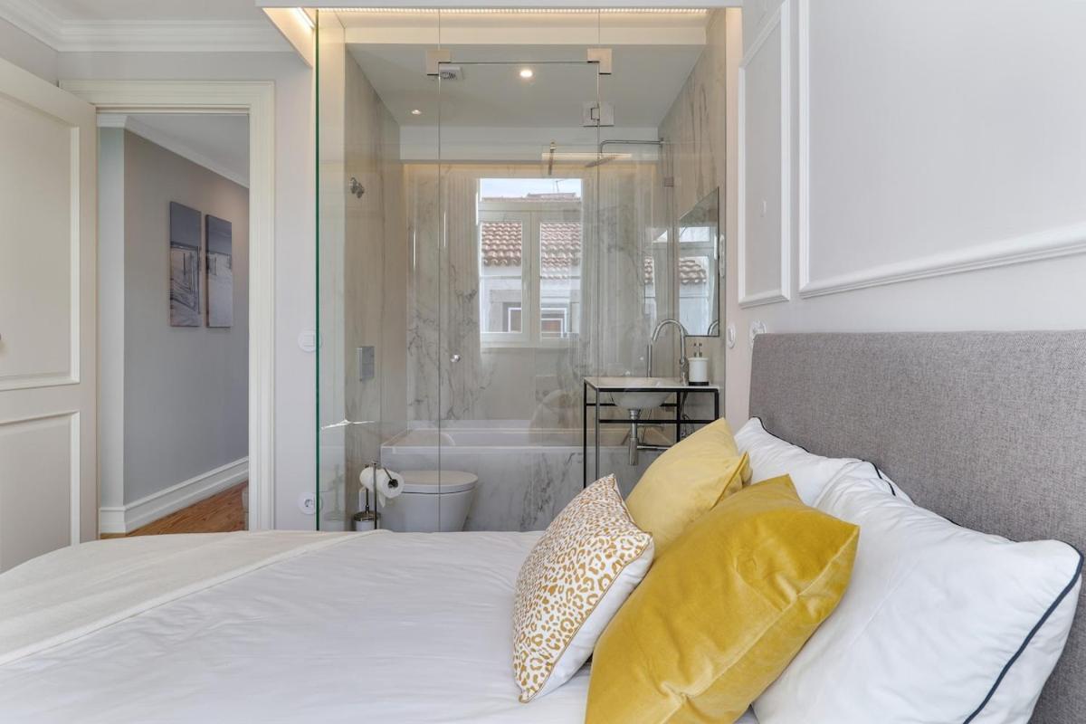 Lisbon Beautiful 2 Bedroom Apartment With Views In Rua Augusta Lisboa Exteriér fotografie