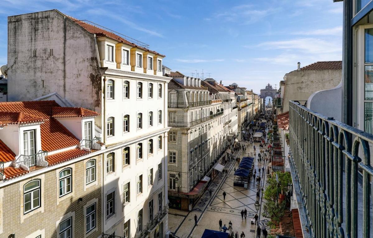 Lisbon Beautiful 2 Bedroom Apartment With Views In Rua Augusta Lisboa Exteriér fotografie
