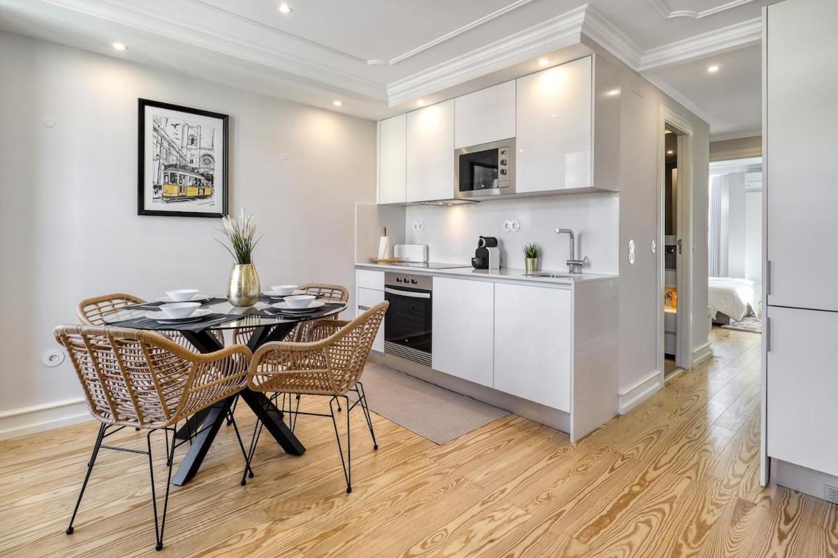Lisbon Beautiful 2 Bedroom Apartment With Views In Rua Augusta Lisboa Exteriér fotografie