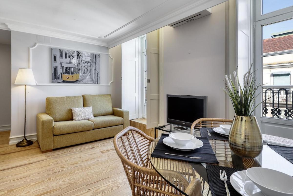 Lisbon Beautiful 2 Bedroom Apartment With Views In Rua Augusta Lisboa Exteriér fotografie
